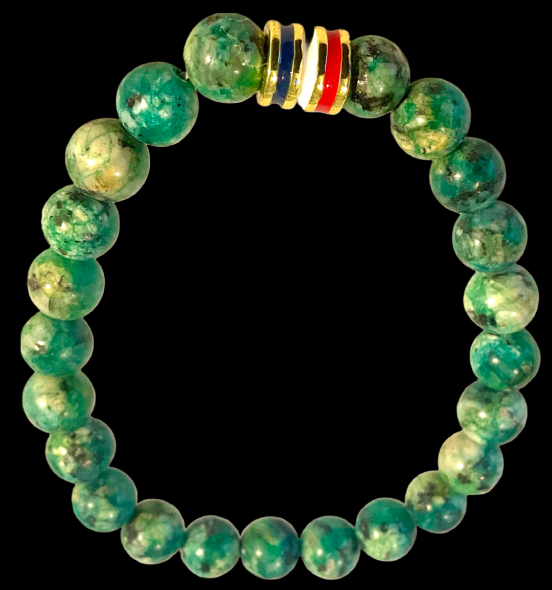 Natural Stone Beaded Bracelet Set