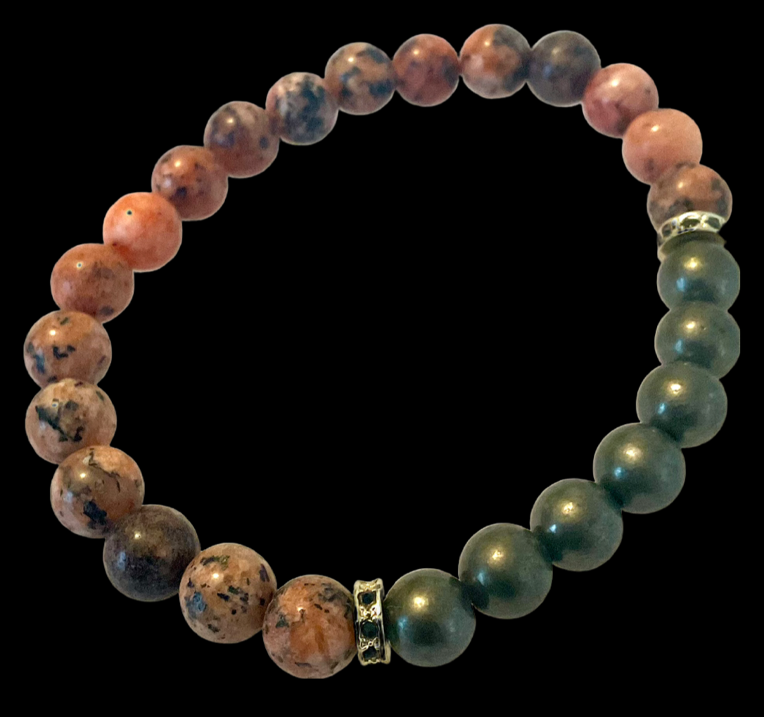 Natural Stone Beaded Bracelet Set