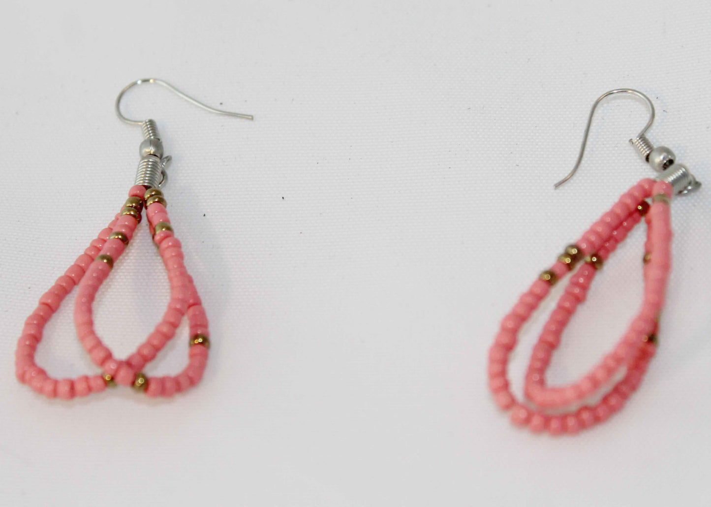 Twisted Beads Necklace and Earrings 2 PC Set - Nubian Goods