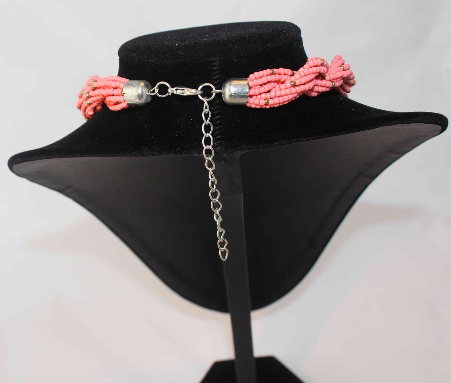 Twisted Beads Necklace and Earrings 2 PC Set - Nubian Goods