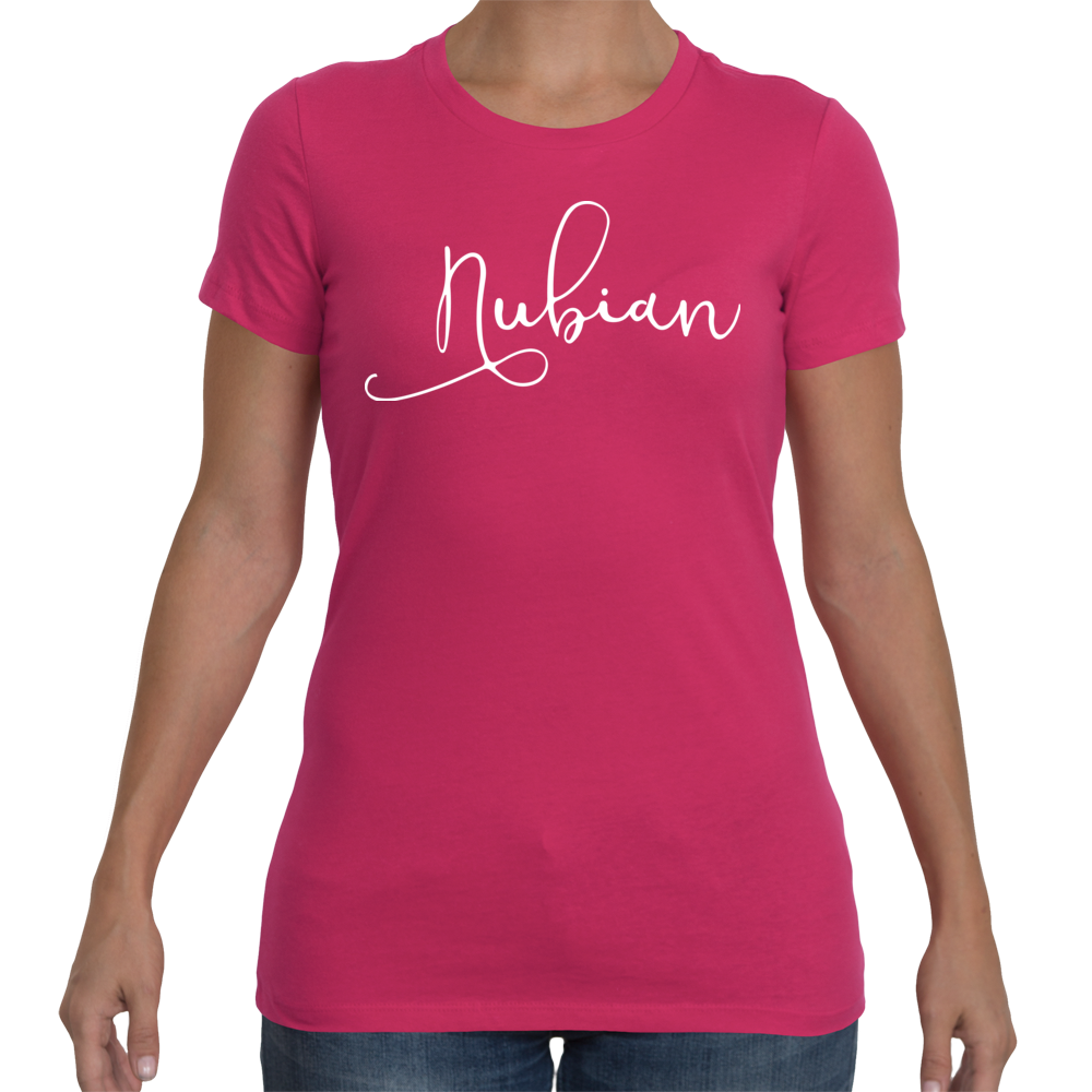 Ladies Nubian T-Shirt Comfort Fit - Nubian Goods