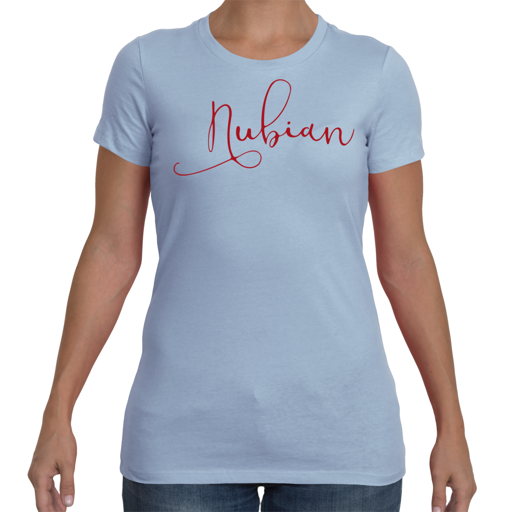 Ladies Nubian T-Shirt Comfort Fit - Nubian Goods
