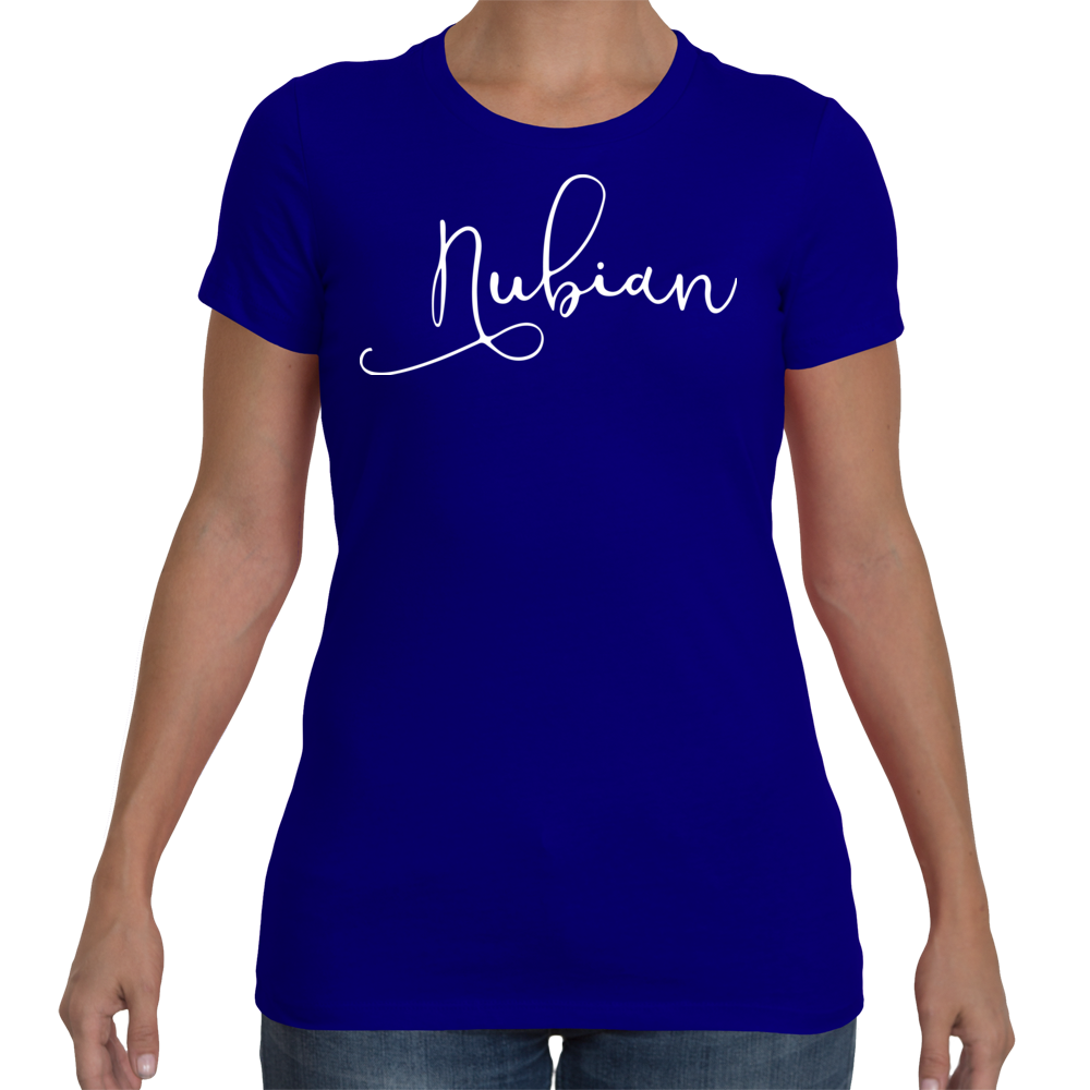 Ladies Nubian T-Shirt Comfort Fit - Nubian Goods