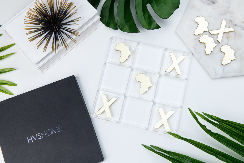 Luxury Gold Acrylic Game Board