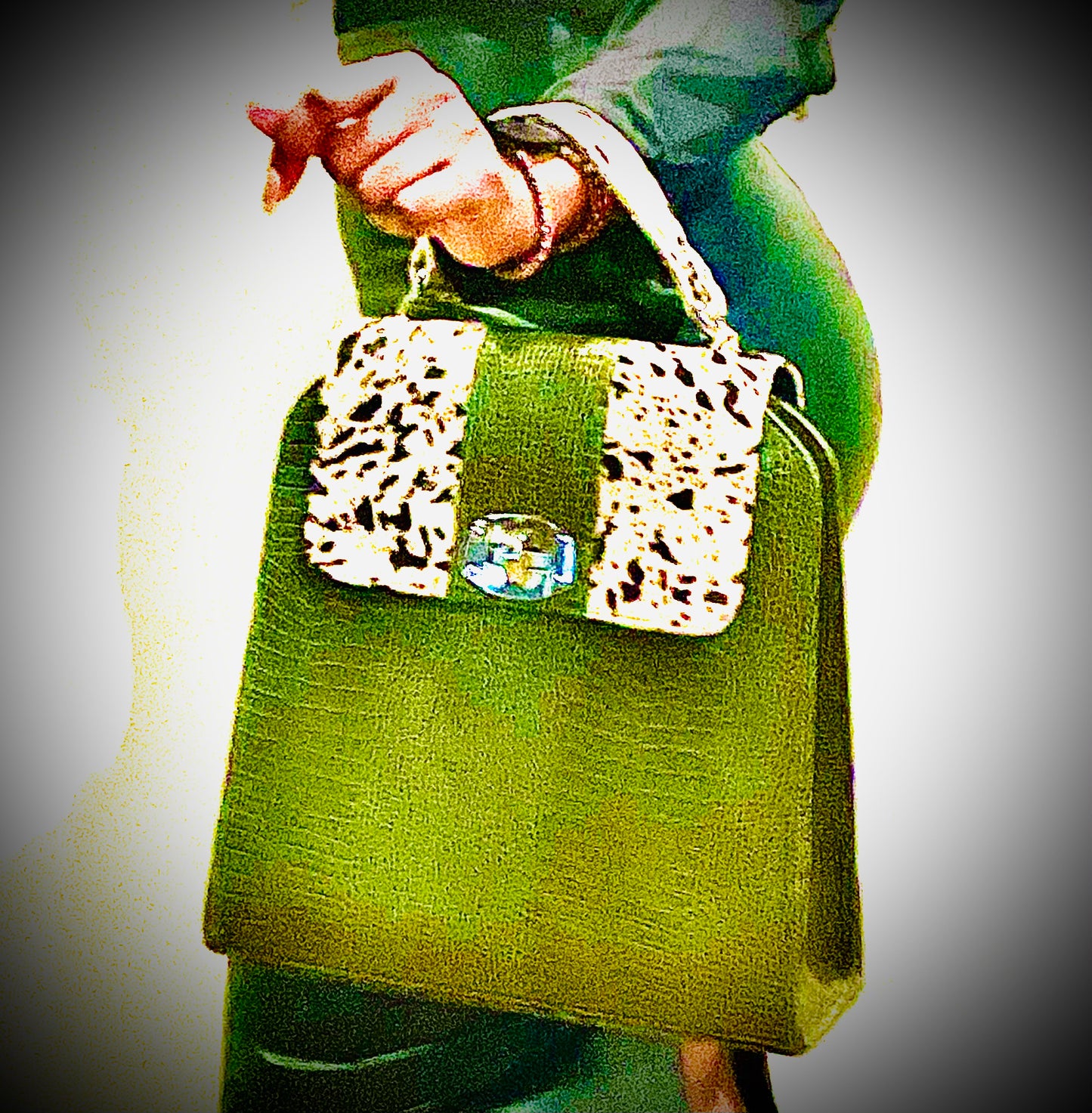 Twin Leather Handbag