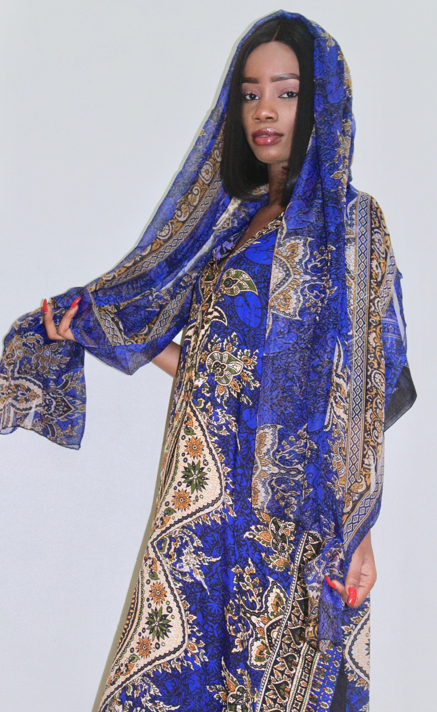 Ladies Kaftan Dress - Nubian Goods