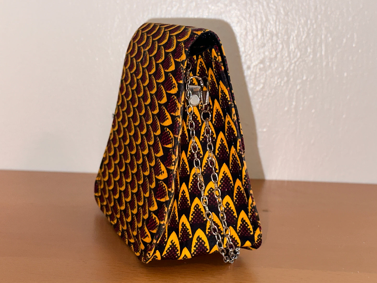 Ankara Fabric Handbag / Crossbody