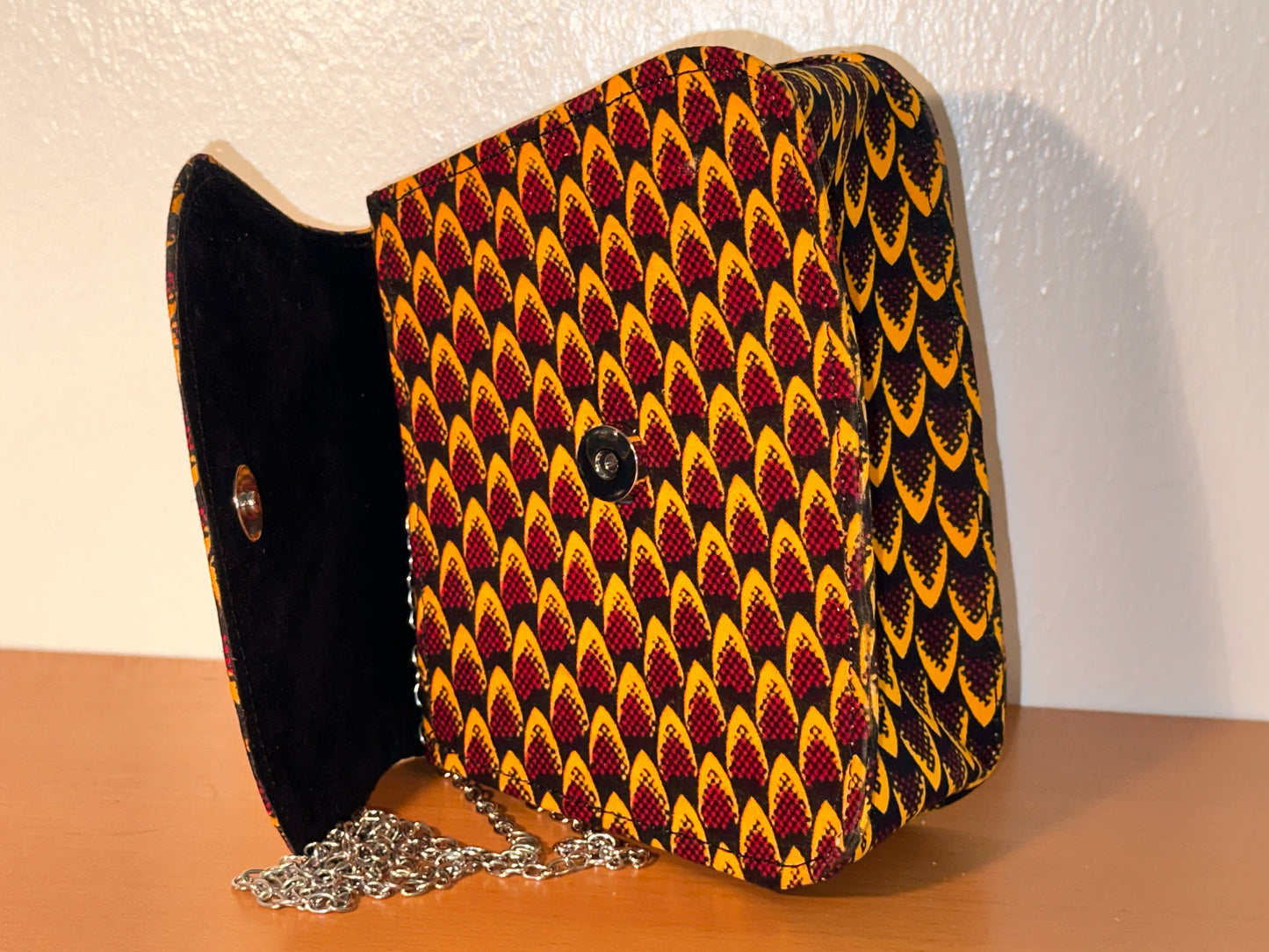 Ankara Fabric Handbag / Crossbody