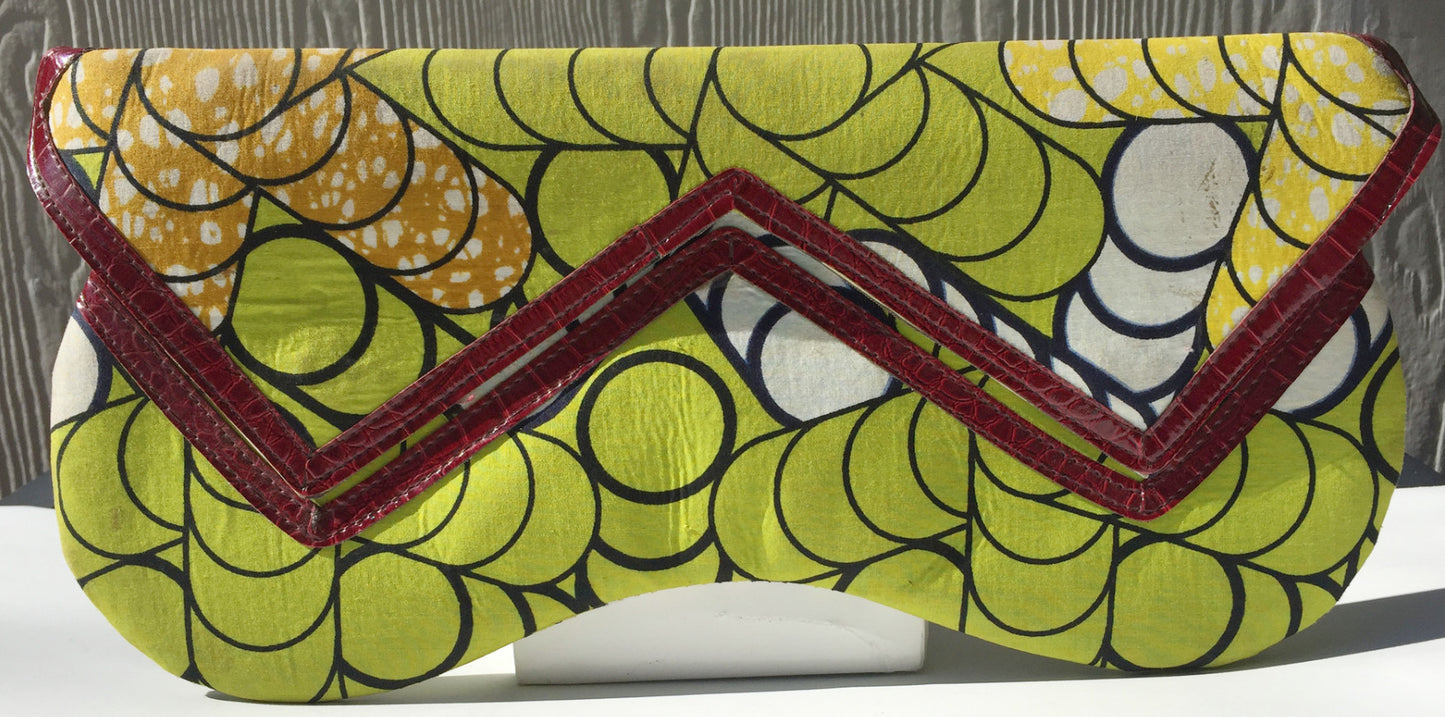 The Banjul Ankara Clutch/Purse - Nubian Goods