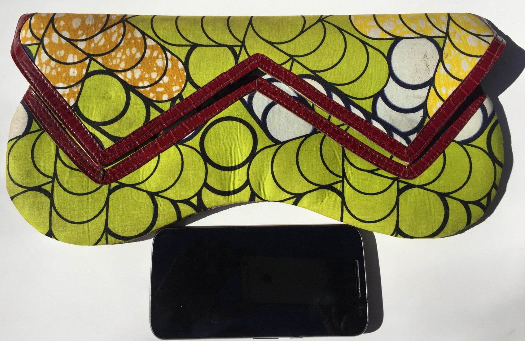 The Banjul Ankara Clutch/Purse - Nubian Goods