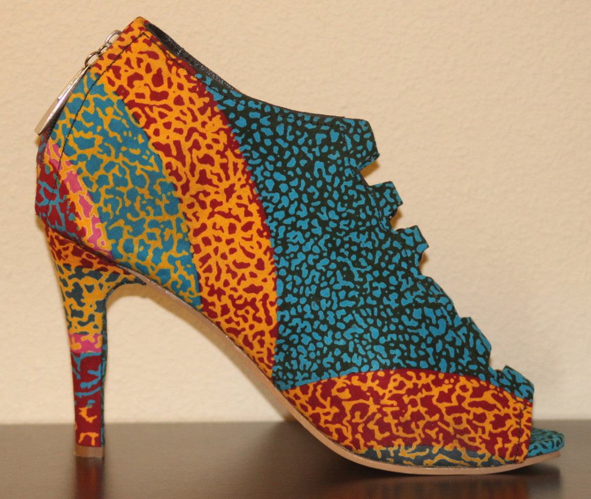 Shoe and Bag Ankara Set - Nubian Goods