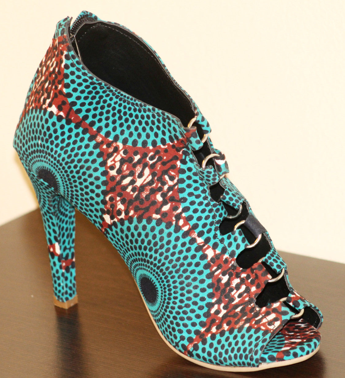 Womens Ankara Shoe - Nubian Goods