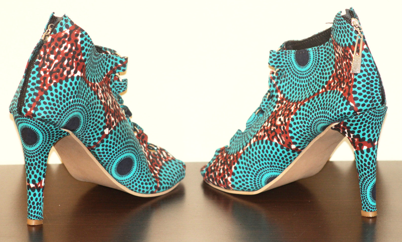 Womens Ankara Shoe - Nubian Goods
