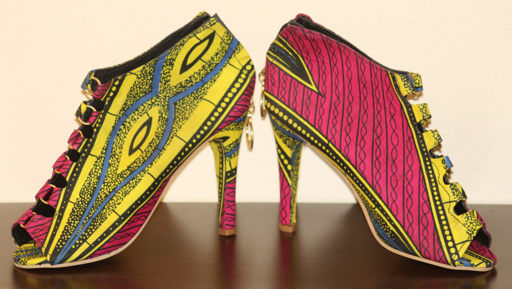Womens Ankara Shoe - Nubian Goods