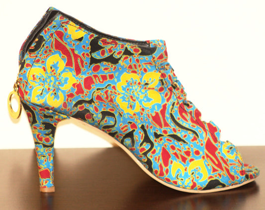 Womens Ankara Shoe - Nubian Goods