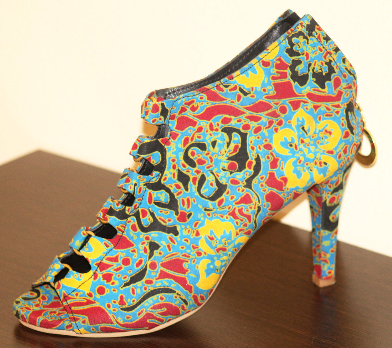 Womens Ankara Shoe - Nubian Goods