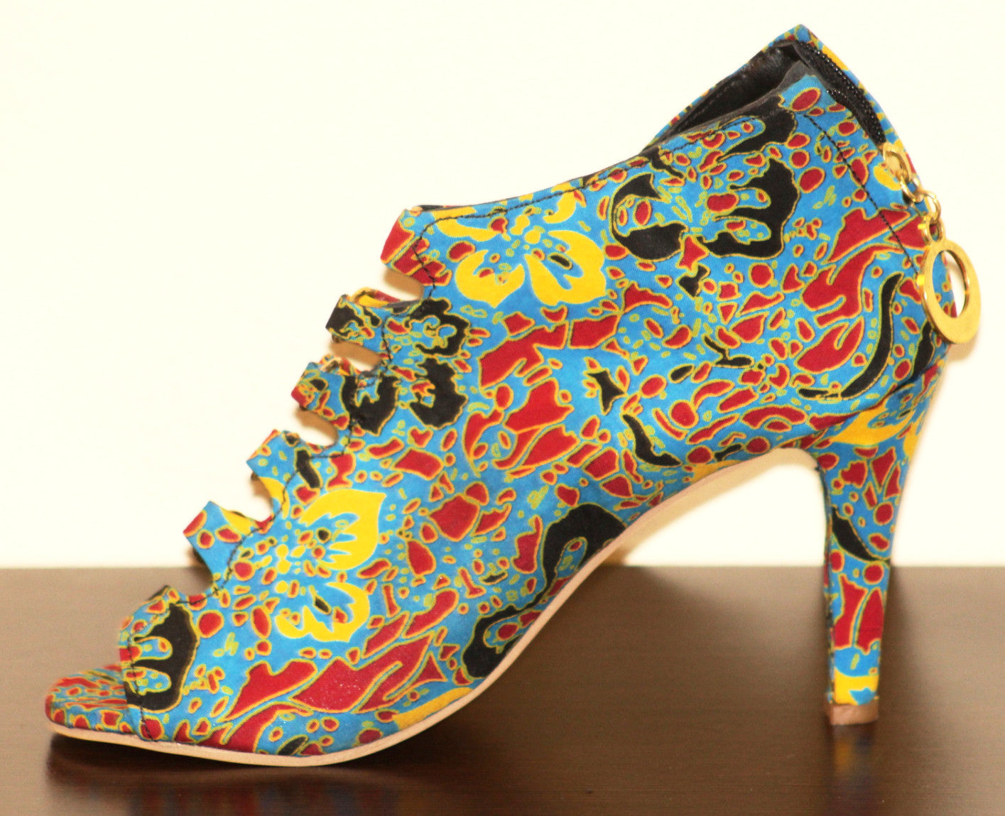 Womens Ankara Shoe - Nubian Goods