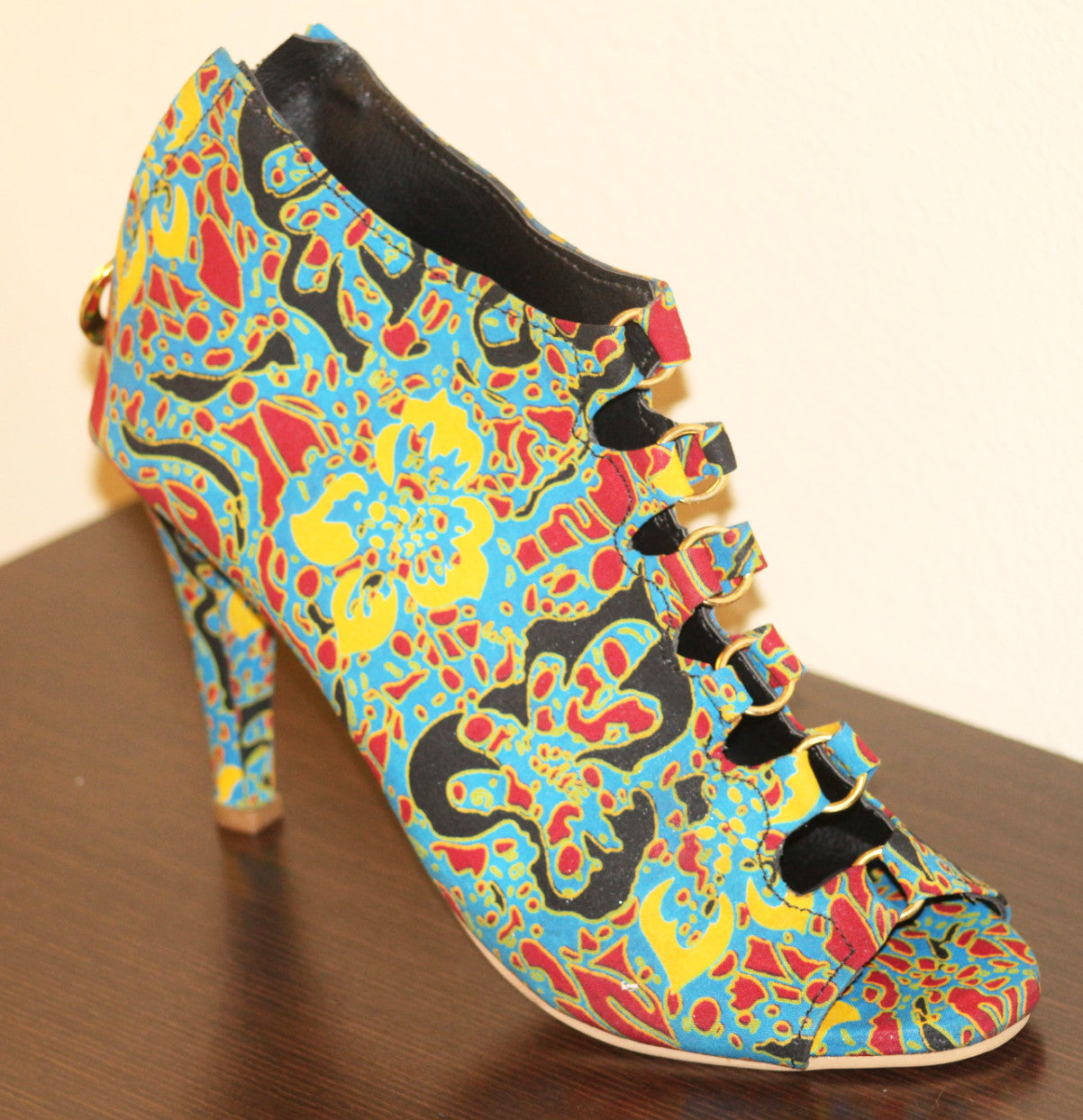 Womens Ankara Shoe - Nubian Goods