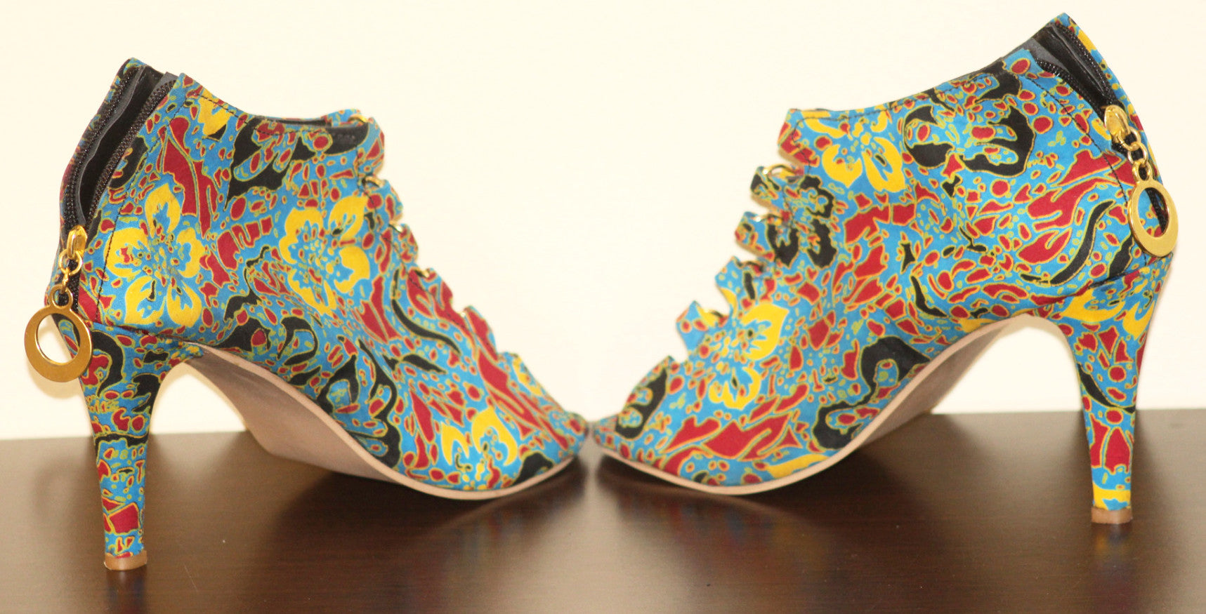 Womens Ankara Shoe - Nubian Goods
