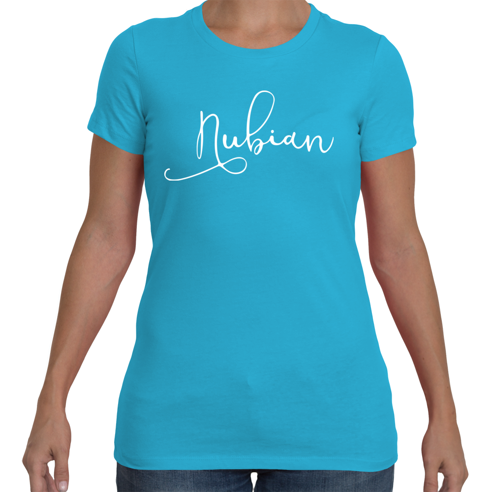 Ladies Nubian T-Shirt Comfort Fit - Nubian Goods