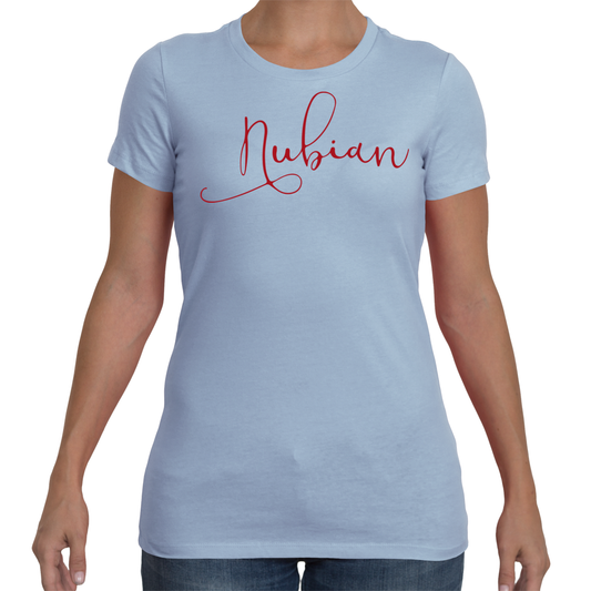 Ladies Nubian T-Shirt Comfort Fit - Nubian Goods