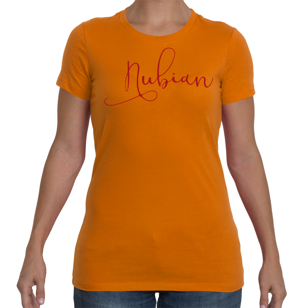 Ladies Nubian T-Shirt Comfort Fit - Nubian Goods