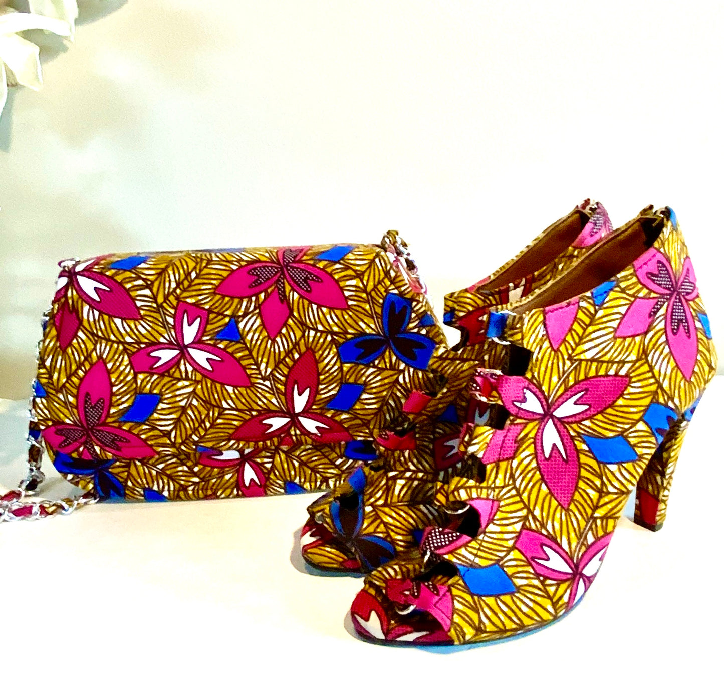 Shoe and Bag Ankara Set
