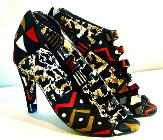 Shoe and Bag Ankara Set