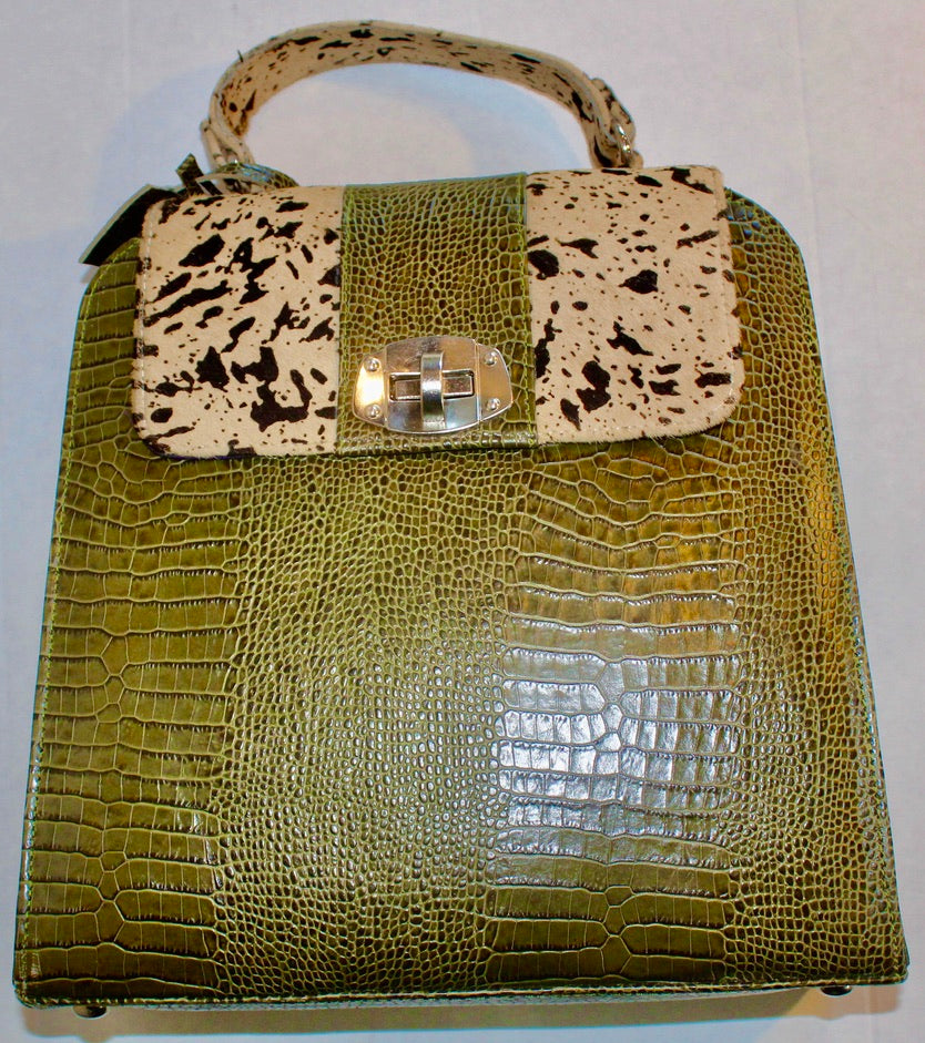 Twin Leather Handbag