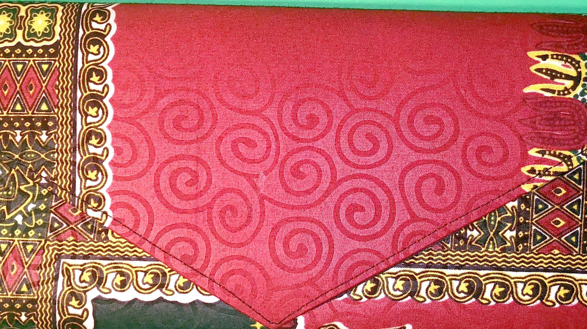 The Zanzibar Ankara Clutch/Purse - Nubian Goods