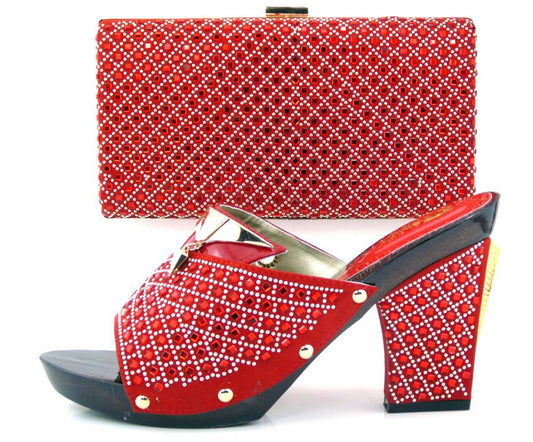 Matching Dress Shoe and Clutch - Nubian Goods