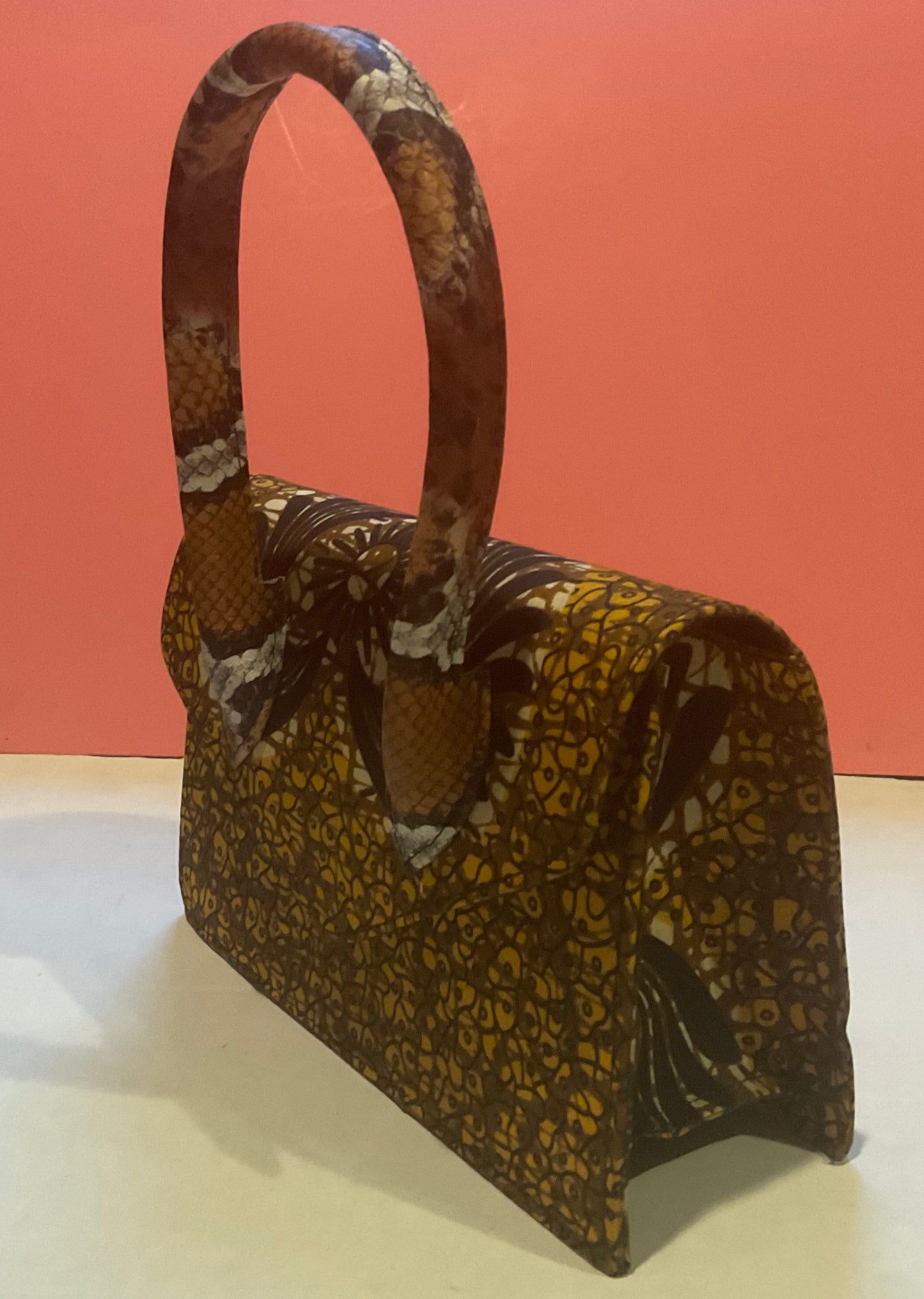 Petite Ankara Fabric Handbag