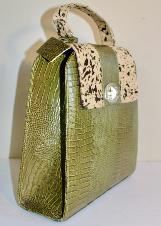 Twin Leather Handbag